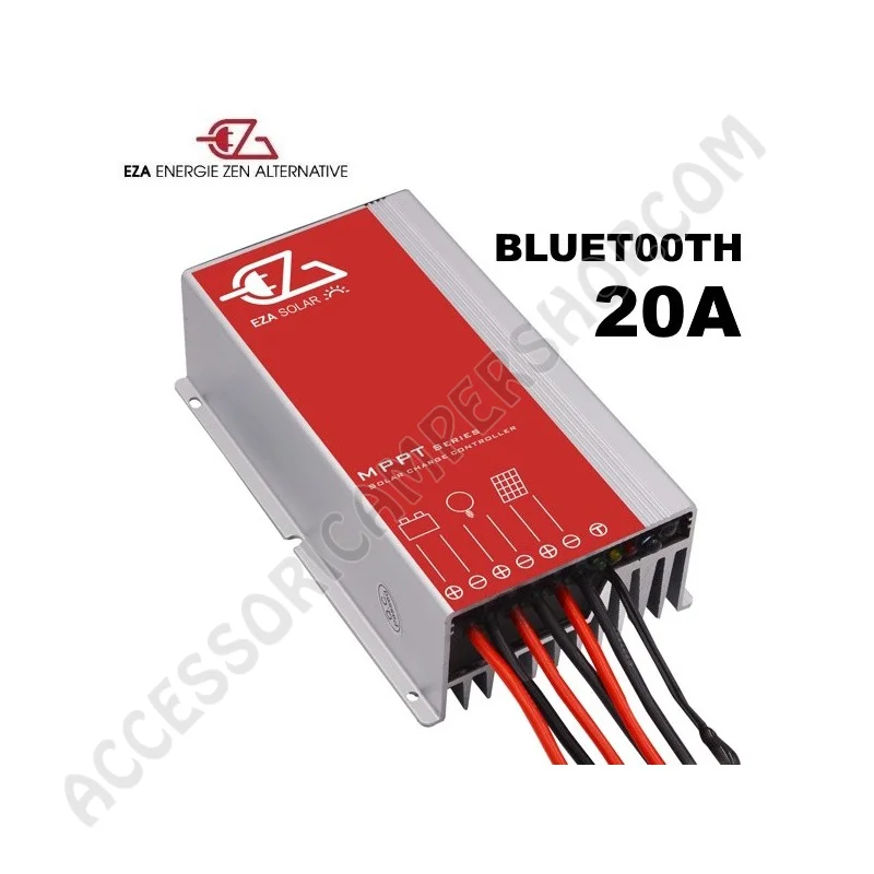 Regolatore di Carica EZA MPPT 20A Bluetooth | Accessoricampershop.com