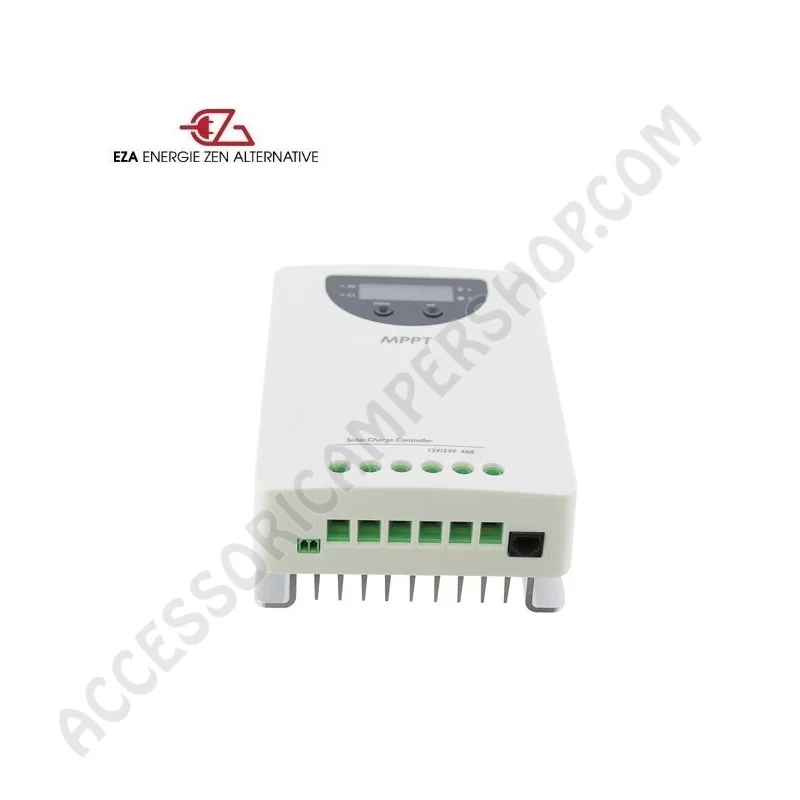 Regolatore Carica Solare EZA LCD MPPT 40A | Accessoricampershop.com