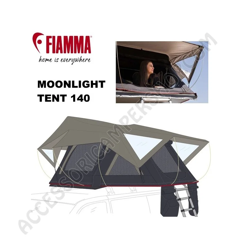 Tenda da tetto Moonlight Tent 140 Fiamma 2024 | Accessoricampershop.com