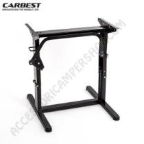 Telaio Tavolo Elevatore Nero Carbest | Accessoricampershop.com
