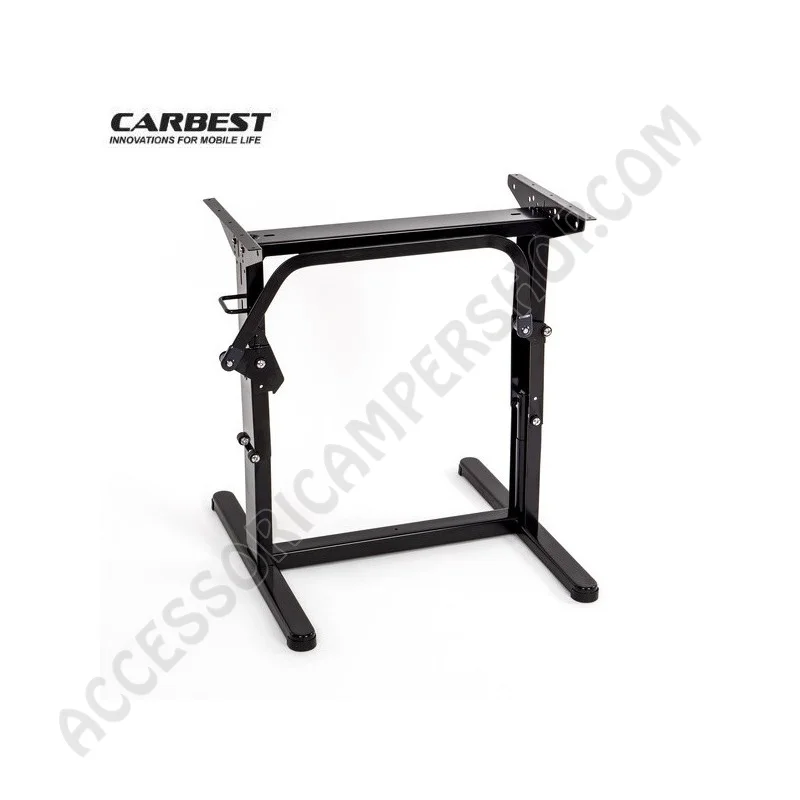 Telaio Tavolo Elevatore Nero Carbest | Accessoricampershop.com