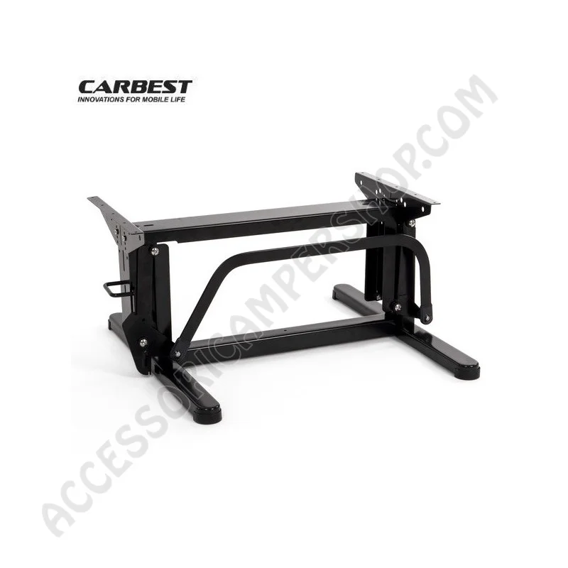 Telaio Tavolo Elevatore Nero Carbest | Accessoricampershop.com