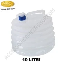 Tanica Pieghevole 10 Litri con Rubinetto | Accessoricampershop.com