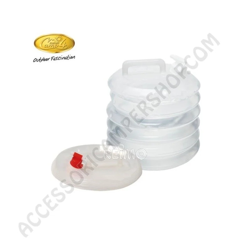 Tanica Pieghevole 10 Litri con Rubinetto | Accessoricampershop.com