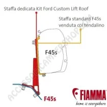 Kit Ford Custom Lift Roof per Tendalini Fiamma | Accessoricampershop.com