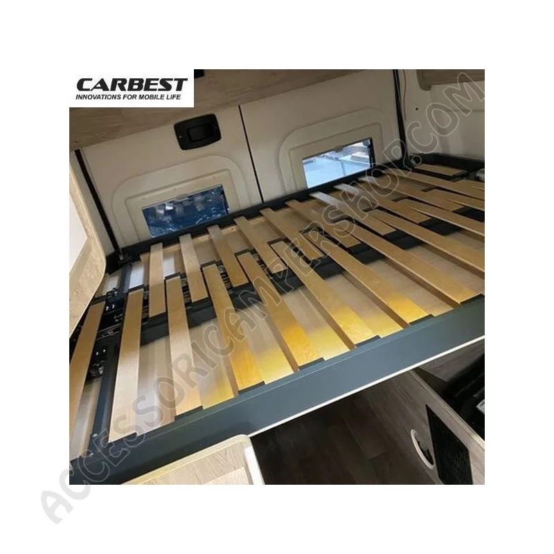 Set Letto Basculante Elettrico Carbest per Furgonati | Accessoricampershop.com