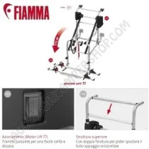 Porta-bici Fiamma Carry-Bike Motor Lift 77 | Accessoricampershop.com