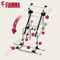 Porta-bici Fiamma Carry-Bike Lift 77 - Novità 2024 | Accessoricampershop.com