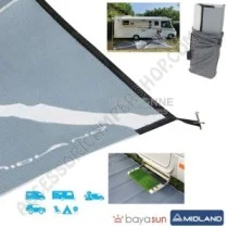 STUOIA FLOOR MAT MIDLAND BAYASUN PER TENDALINI E VERANDE DI VAN CAMPER CARAVAN E MOTORHOME