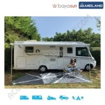 STUOIA FLOOR MAT MIDLAND BAYASUN PER TENDALINI E VERANDE DI VAN CAMPER CARAVAN E MOTORHOME