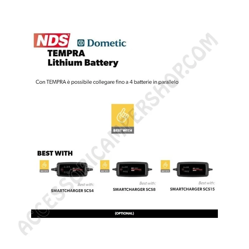 Batteria Litio 100AH TLB 100 NDS Dometic | Accessoricampershop.com