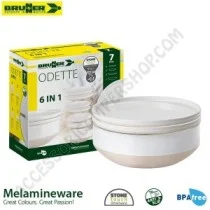 Set Stoviglie 6 in 1 Odette Brunner per Camper | Accessoricampershop.com