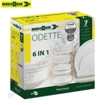 Set Stoviglie 6 in 1 Odette Brunner per Camper | Accessoricampershop.com