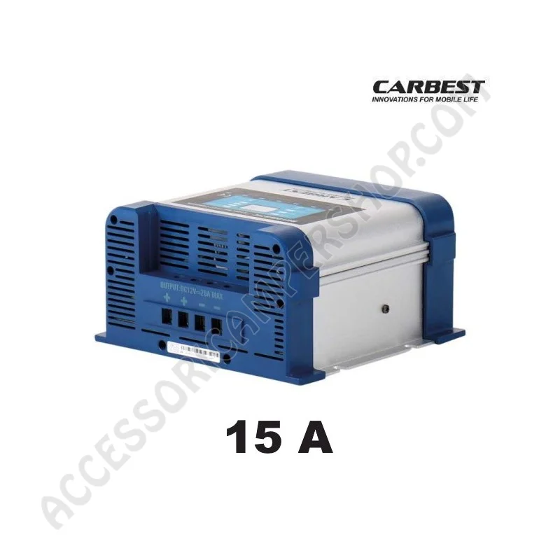Caricabatterie Litio 15A 12V 7 Stadi | Accessoricampershop.com