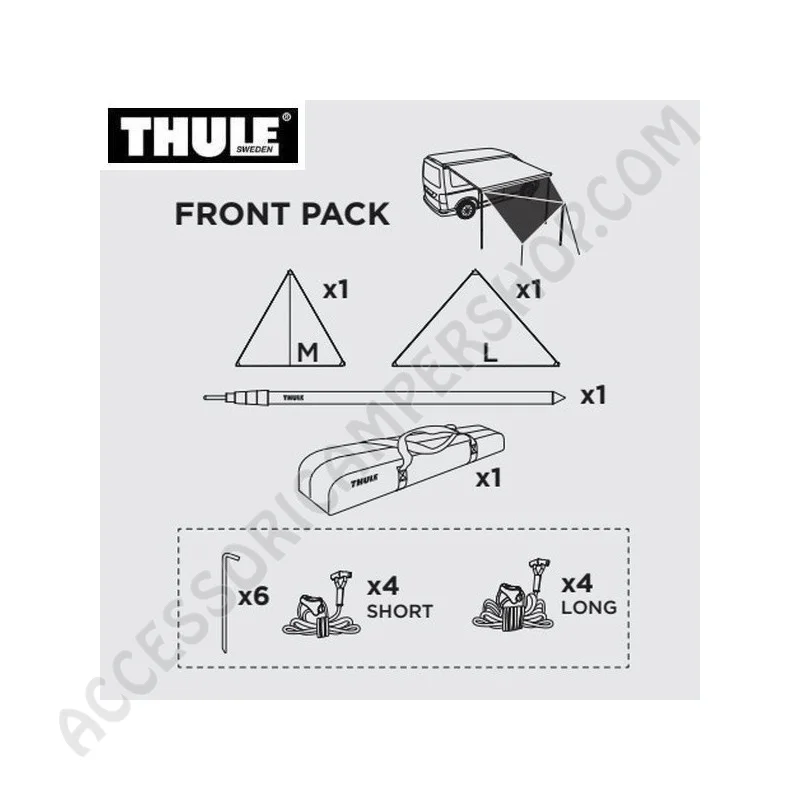 Pannelli Parasole Thule 2024 per Tendalini L260 | Accessoricampershop.com