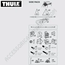 Pannelli Parasole Thule 2024 per Tendalini 2,60m | Accessoricampershop.com