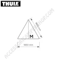 Pannello Parasole Medium Thule per Tendalini 2,60 m | Accessoricampershop.com
