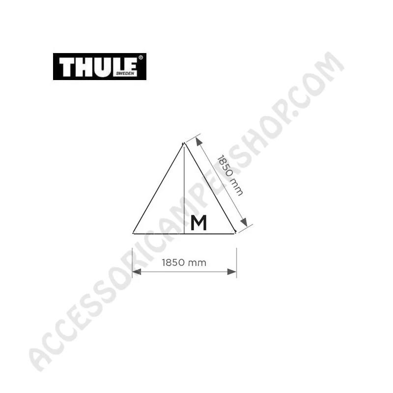 Pannello Parasole Medium Thule per Tendalini 2,60 m | Accessoricampershop.com