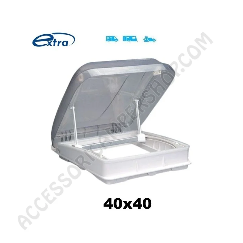 Oblò Extravent 40x40 Bianco per Camper | Accessoricampershop.com