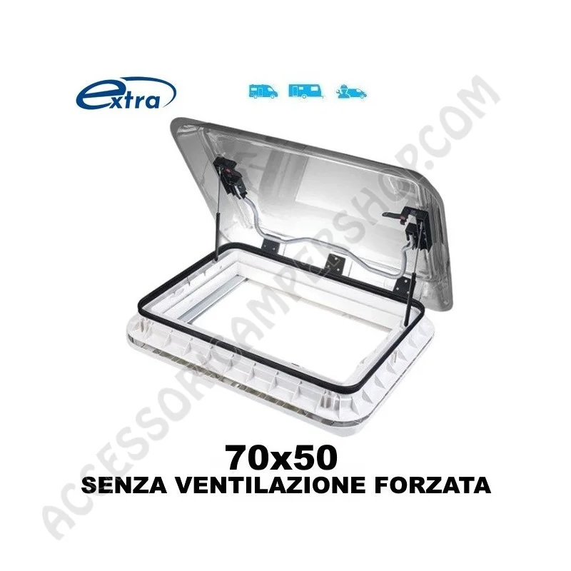 Oblò EXTRAVENT 700x500 con Illuminazione LED | Accessoricampershop.com