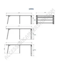 Letto Aggiuntivo Pieghevole Singolo Easy Bed | Accessoricampershop.com