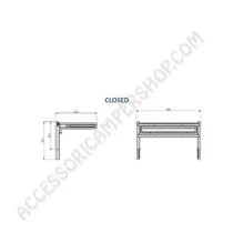 Letto Aggiuntivo Pieghevole Singolo Easy Bed | Accessoricampershop.com