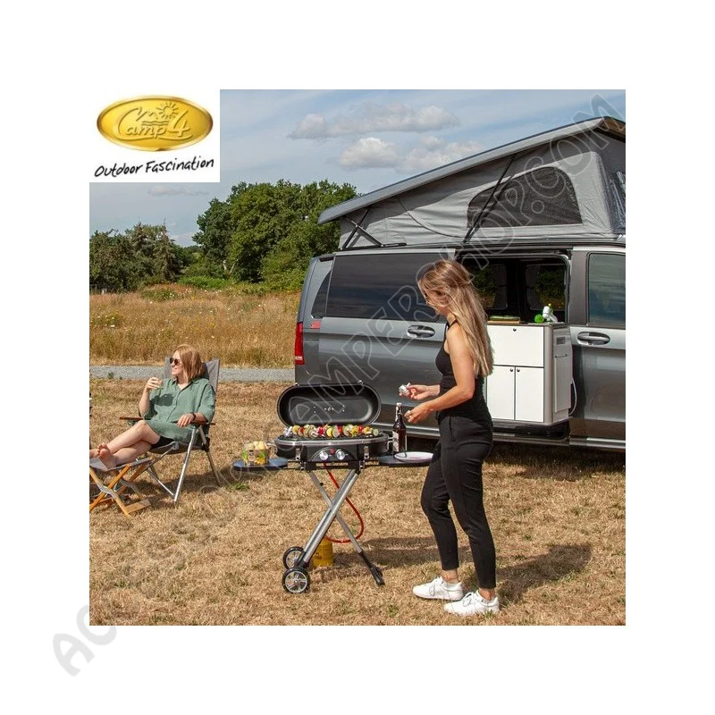 Barbecue a Gas Trolley Grill Camp4 30mBar | Accessoricampershop.com