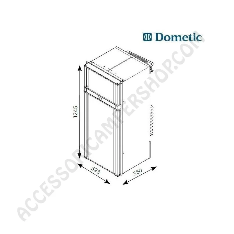 Frigorifero Dometic RMD 10.5T 153L con LED | Accessoricampershop.com