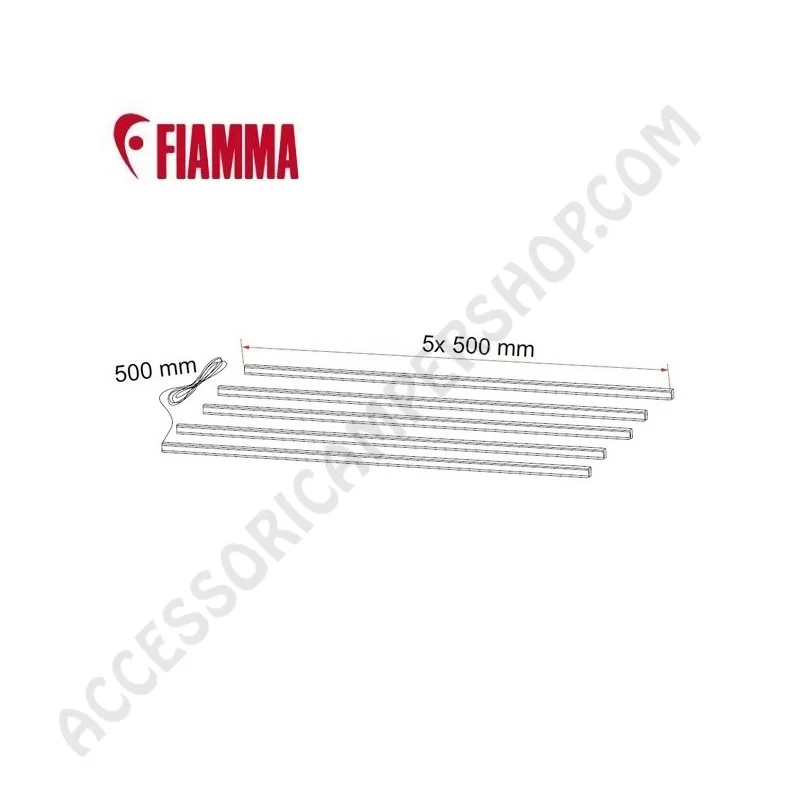 Illuminazione LED per Tendalini F45 e F70 Deep Black | Accessoricampershop.com