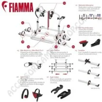 Portabici Fiamma Carry-Bike Pro C Deep Black | Accessoricampershop.com