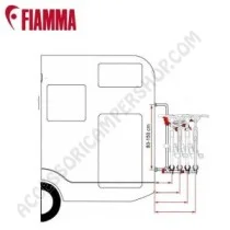 Portabici Fiamma Carry-Bike Pro C Deep Black | Accessoricampershop.com