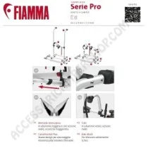 Porta-Bici Fiamma Carry-Bike Pro C N - Deep Black | Accessoricampershop.com