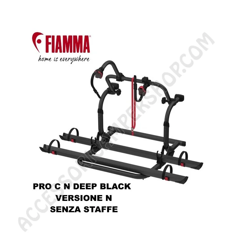 Porta-Bici Fiamma Carry-Bike Pro C N - Deep Black | Accessoricampershop.com