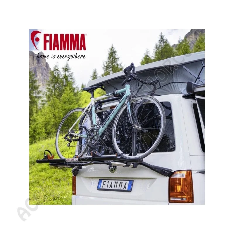 Porta-bici Fiamma Carry-Bike VW T5 Pro Deep Black | Accessoricampershop.com