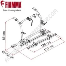 Porta-bici Fiamma Carry-Bike VW T5 Pro Deep Black | Accessoricampershop.com