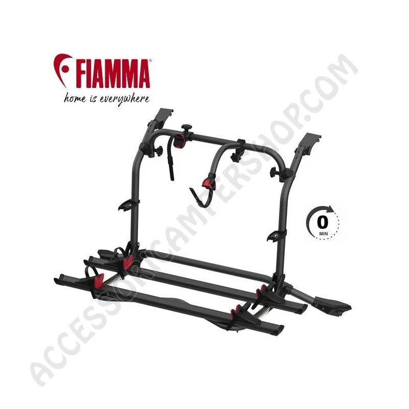 Porta-bici Fiamma Carry-Bike VW T5 Pro Deep Black | Accessoricampershop.com