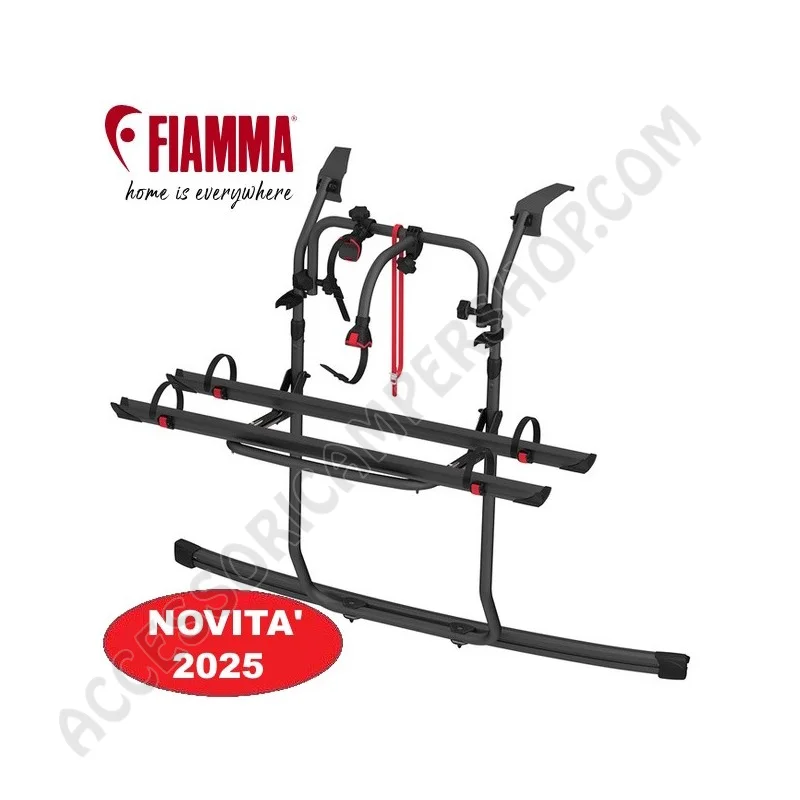 Porta-bici Fiamma Carry-Bike Ford Custom 2025 | Accessoricampershop.com
