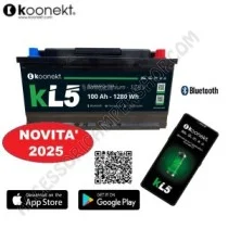 Batteria Litio 100 AH Bluetooth per Camper | Accessoricampershop.com