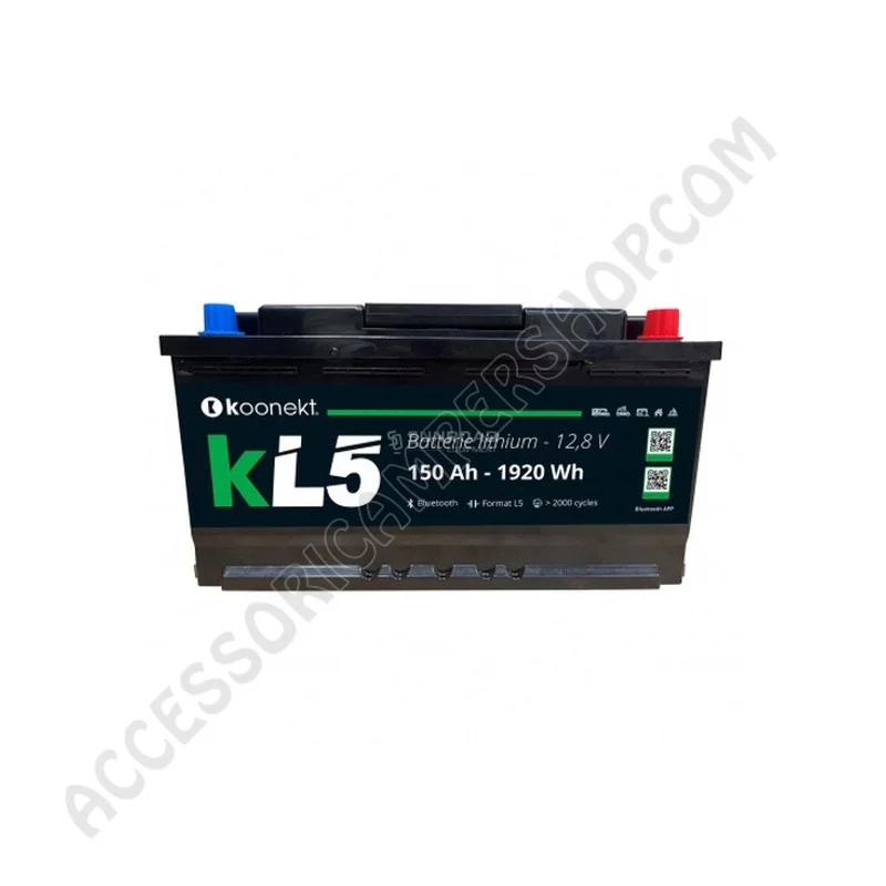 Batteria Litio 150 AH Bluetooth per Camper | Accessoricampershop.com