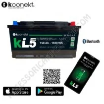 Batteria Litio 150 AH Bluetooth per Camper | Accessoricampershop.com