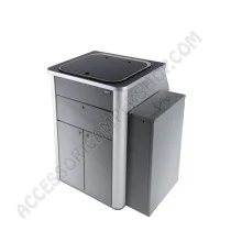 Cucina Hochglanz Argento per Van VW T5/T6 | Accessoricampershop.com