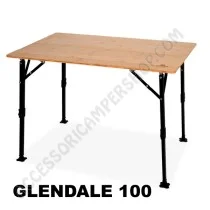 Tavolo in bambù GLENDALE 100 | HOLID