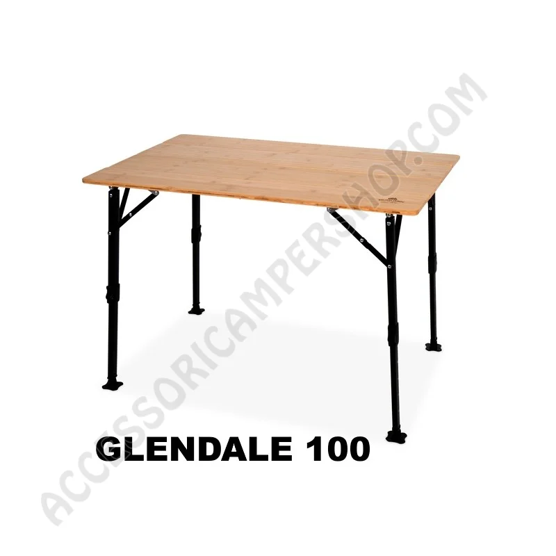 Tavolo in bambù GLENDALE 100 | HOLID