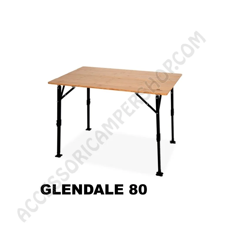 Tavolo in bambù GLENDALE 80 | HOLID
