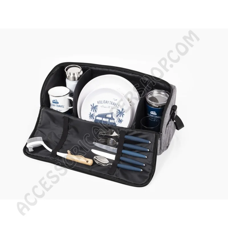 Sacchetto per picnic e piatti, VW T5/T6, Viaggi di vacanza