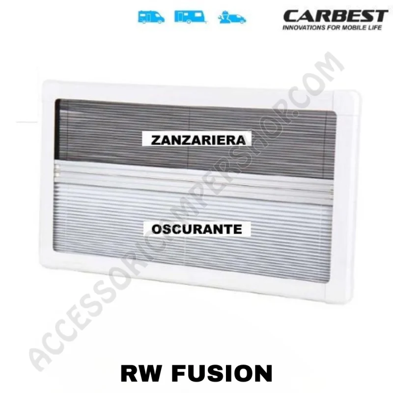 Oscurante Zanzariera Fusion Camper | Accessoricampershop.com