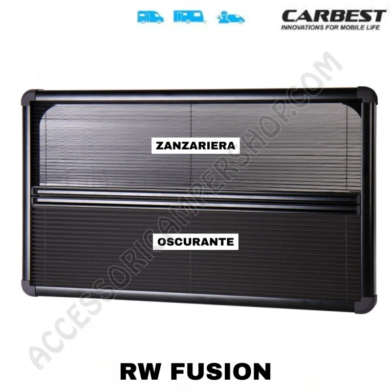 Oscurante zanzariera RW Fusion | Accessoricampershop.com