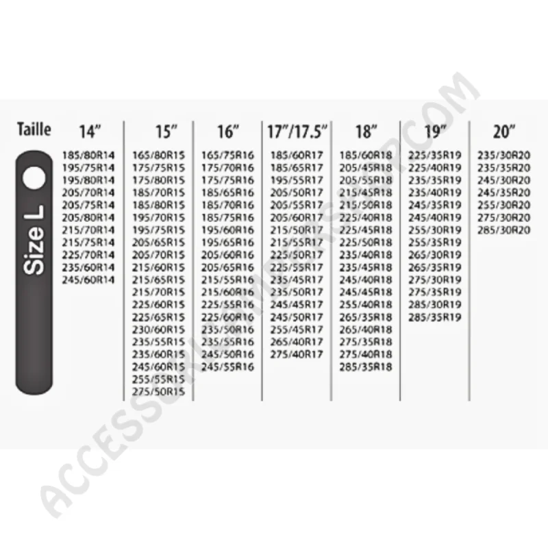 Calze da Neve Camper 3,5T–Aderenza | Accessoricampershop.com