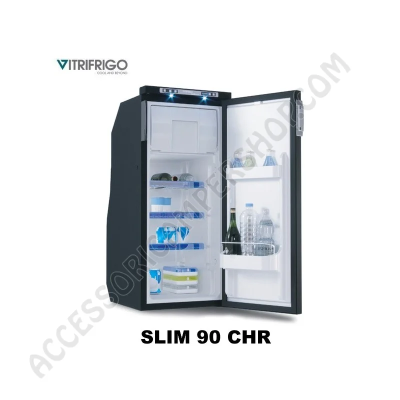 Frigorifero a Compressione Vitrifrigo Slim 90 CHR | Accessoricampershop.com