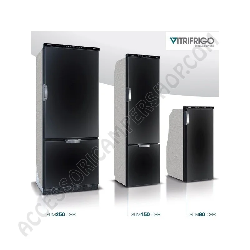 Frigorifero a Compressione Vitrifrigo Slim 90 CHR | Accessoricampershop.com